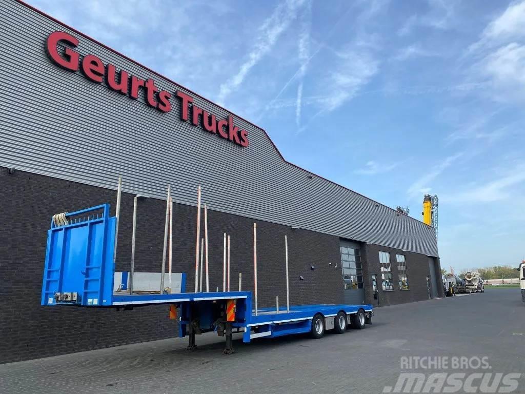  SPECIAL TRAILER 3-ASSIGE EXTENDABLE SEMI DIEPLADER Low loader-semi-trailers