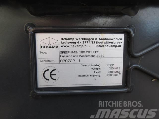 Hekamp 1800 Front loader accessories