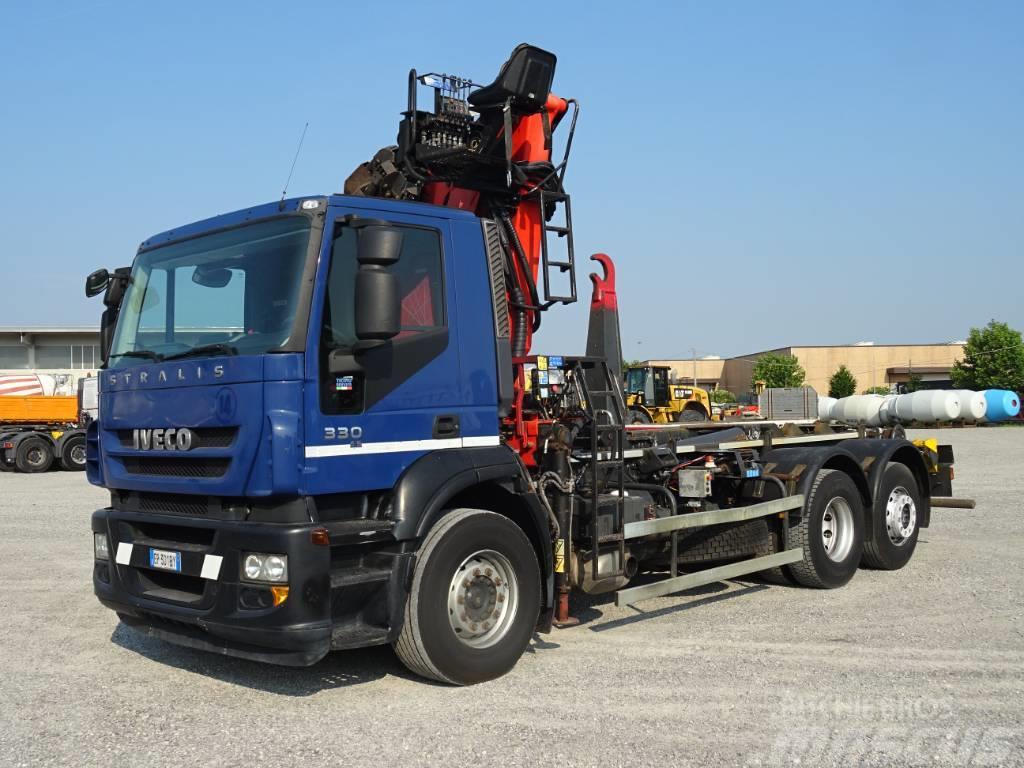 Iveco Stralis 330 Cable lift demountable trucks