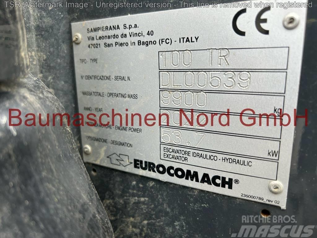 Eurocomach 100TR -Demo- Midi excavators  7t - 12t