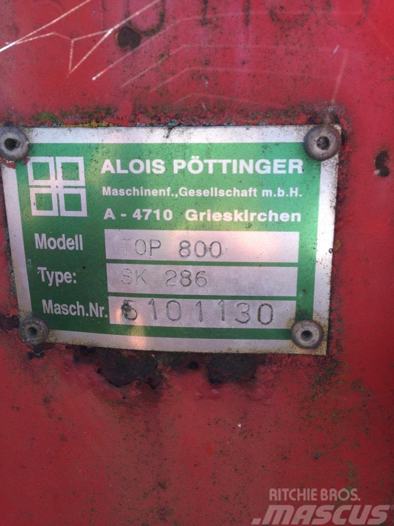 Pöttinger Top 800 Windrowers