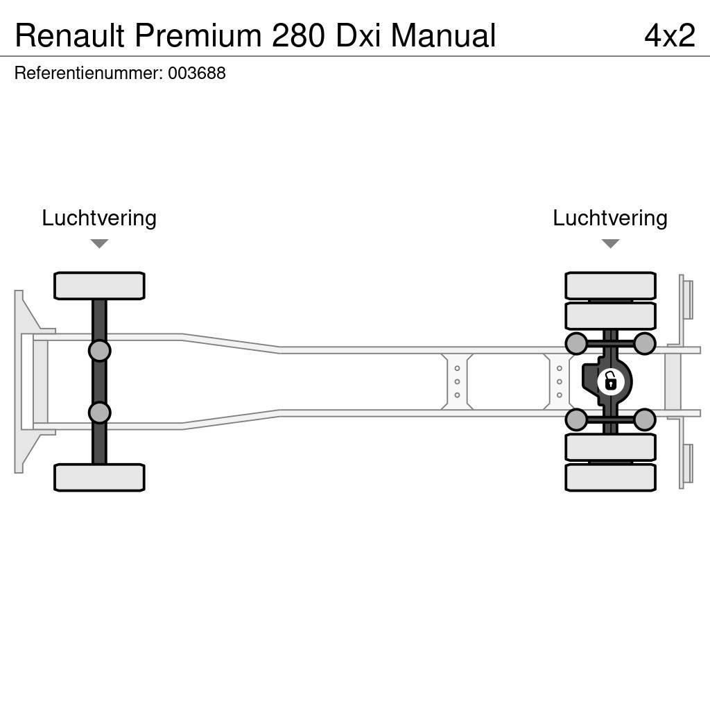 Renault Premium 280 Dxi Manual Flatbed / Dropside trucks