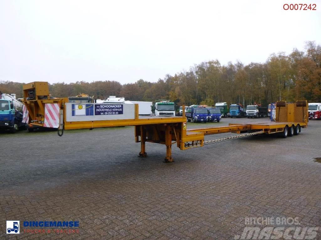 Broshuis 3-axle semi-lowbed trailer E-2190-24 / 47.5 T ext. Low loader-semi-trailers