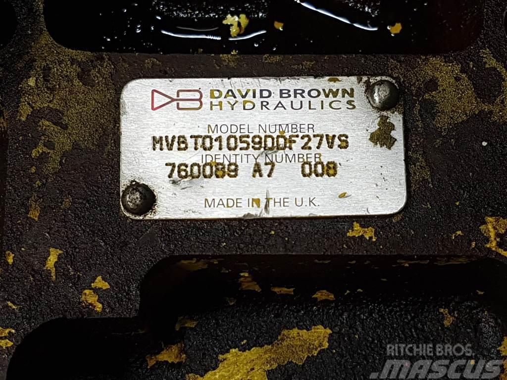 David Brown MVBT01059 - Komatsu WA270-3 - Valve Hydraulics