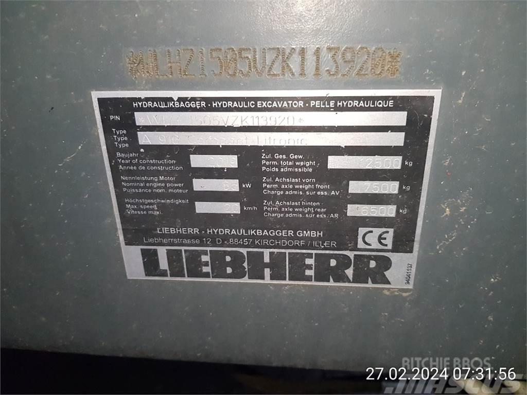 Liebherr A910compact Wheeled excavators