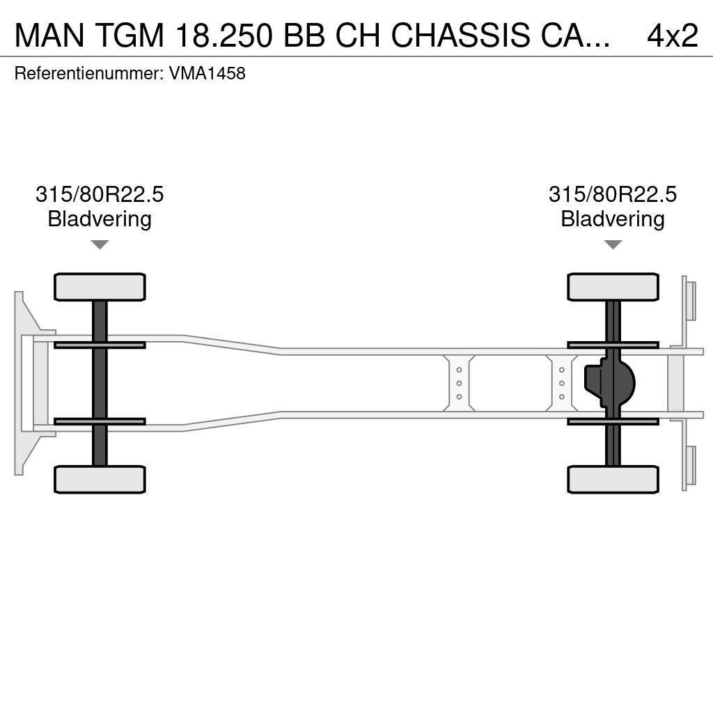 MAN TGM 18.250 BB CH CHASSIS CABIN RHD Chassis Cab trucks