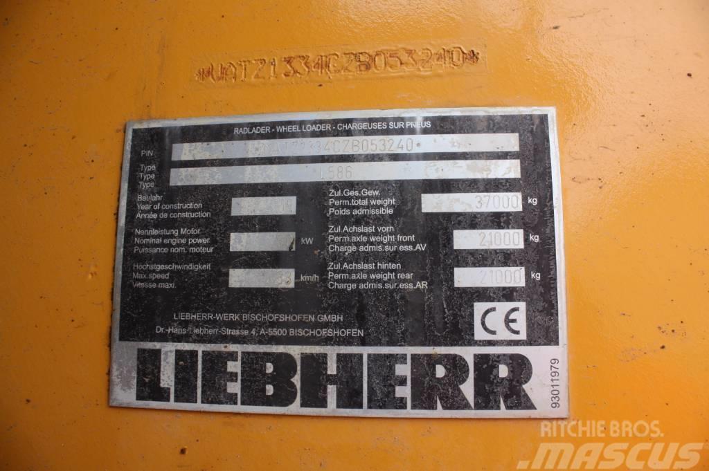 Liebherr L586XP Wheel loaders