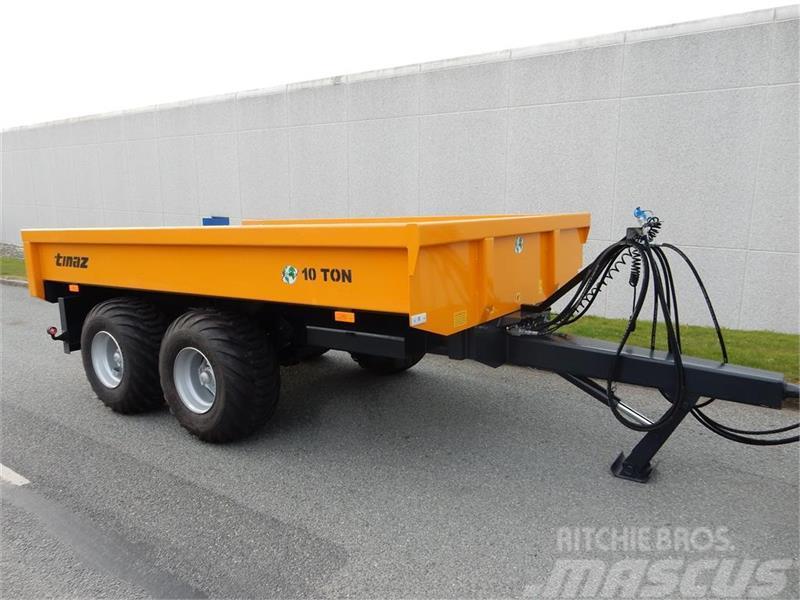 Tinaz 10 tons dumpervogn med hydr. bagklap - 40 cm sider Other groundcare machines
