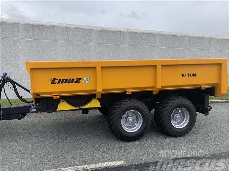Tinaz 10 tons dumpervogn med hydr. bagklap - 60 cm sider Other groundcare machines