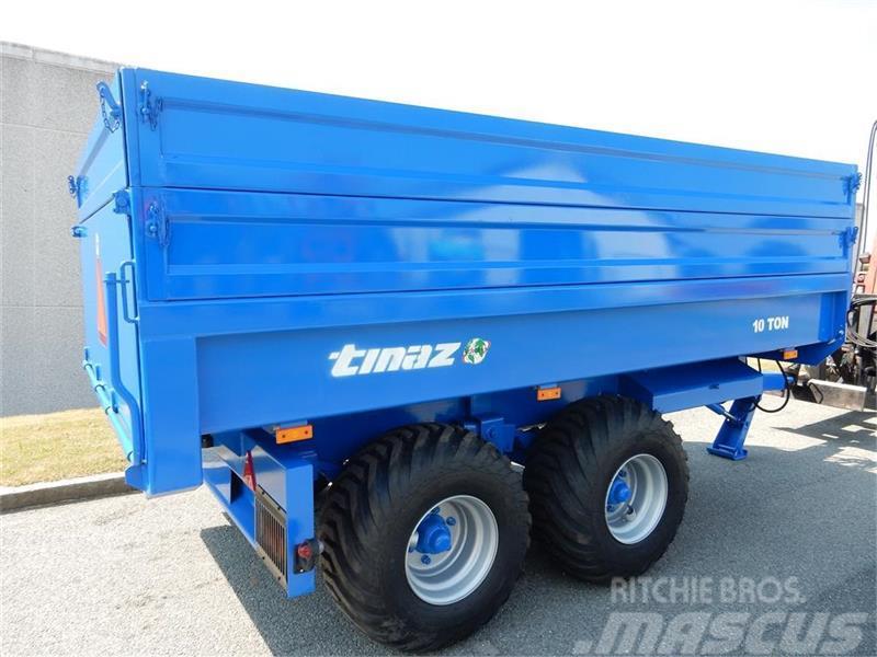Tinaz 10 tons dumpervogn med 2x30 cm ekstra sider Other groundcare machines