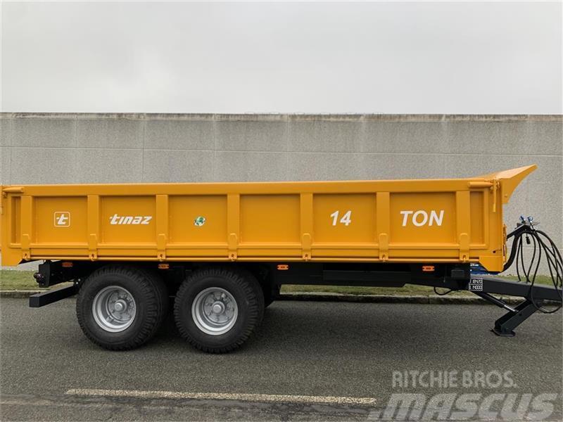Tinaz 14 tons dumpervogn  med 3 vejstip Other groundcare machines