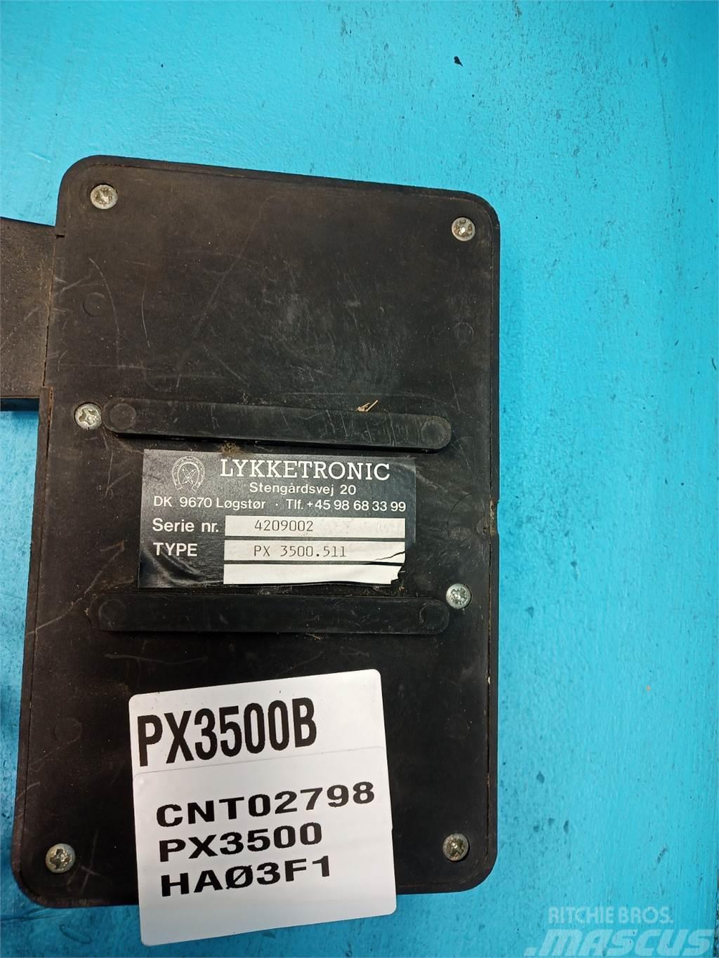  Lykketronic PX3500 Electronics