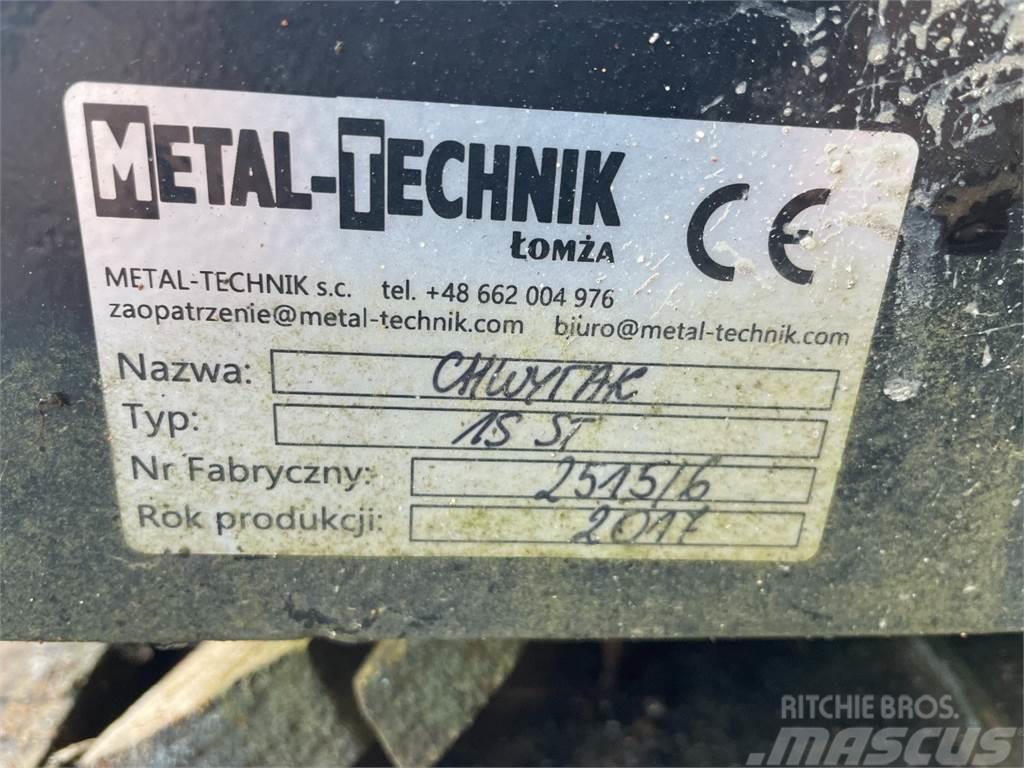 Metal-Technik balletang / balleklo m. 1 cyl. - Fabriksny Bale clamps