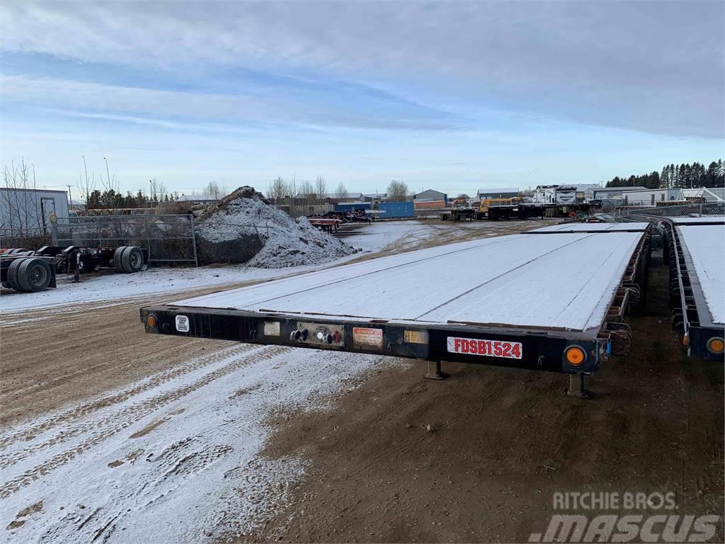 Doepker Flat Deck Super B Lead/Pup Flatbed/Dropside semi-trailers