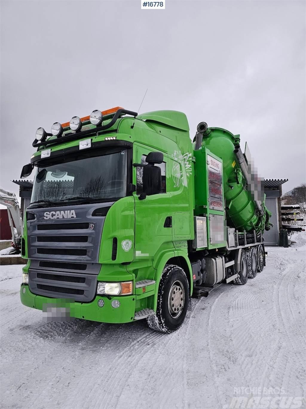Scania R420 tridem 8x4 super suction w/only 1 owner Municipal / general purpose vehicles