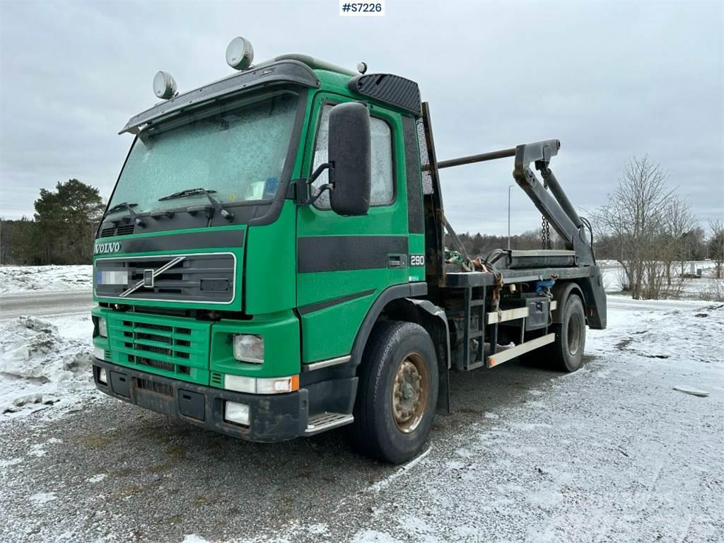 Volvo FM7 4X2 Lift dumper Skip loader trucks