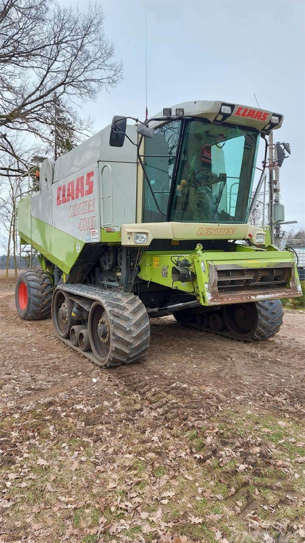 CLAAS Lexion 480TT Combine harvesters