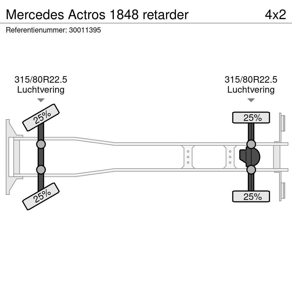 Mercedes-Benz Actros 1848 retarder Chassis Cab trucks