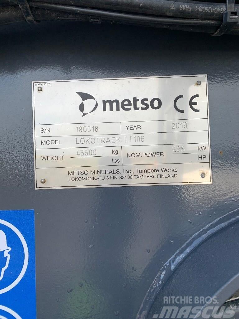 Metso LT 106 Mobile crushers