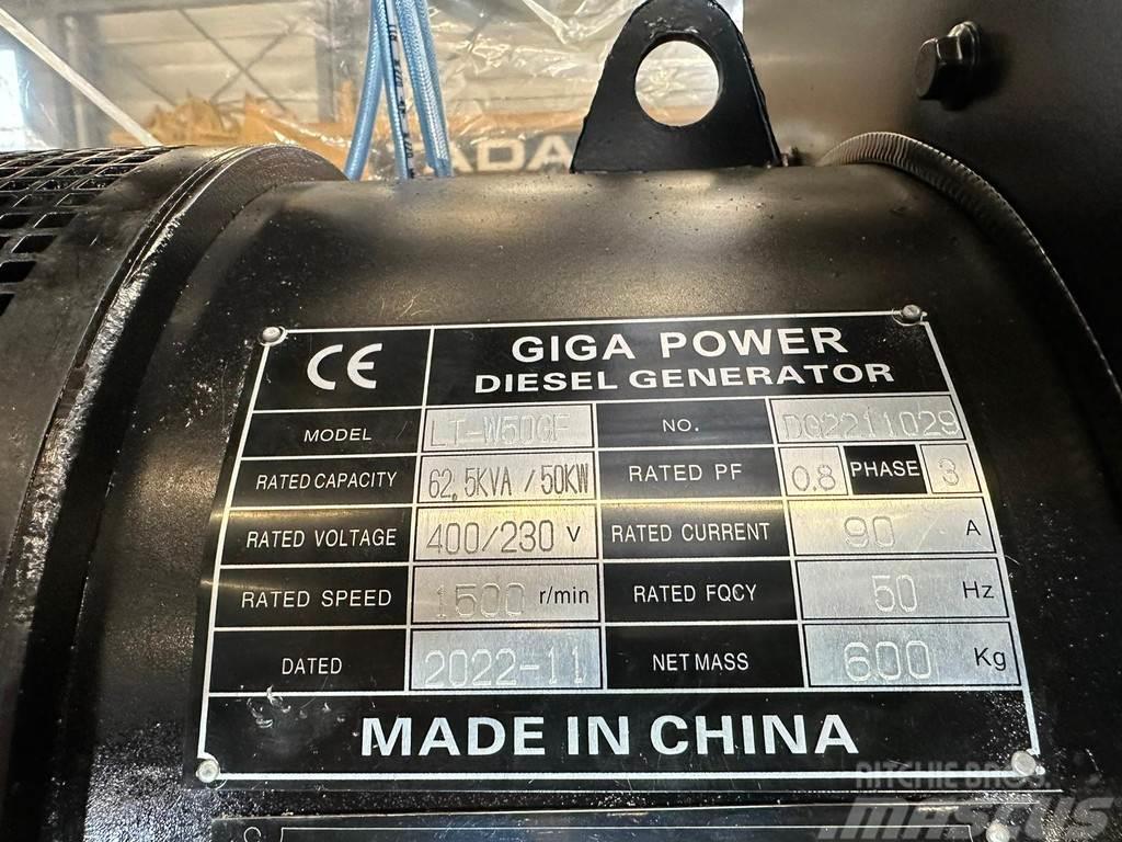  Giga power LT-W50GF 62.50KVA open set Other Generators