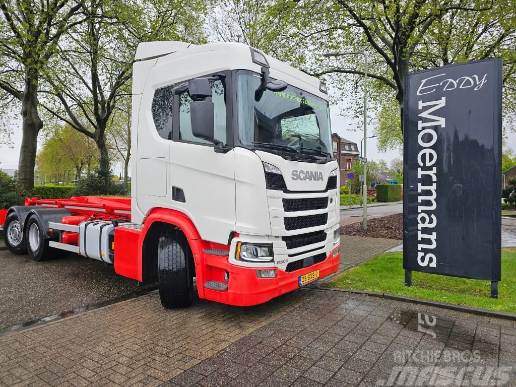 Scania R500 6x2*4 6 Cylinder SCR Only Hook lift trucks