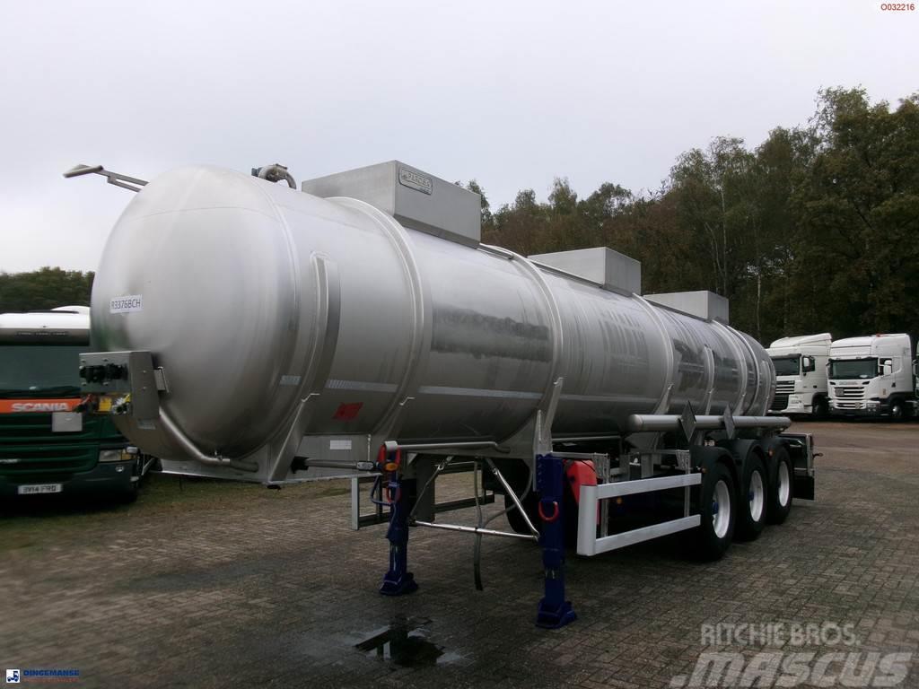  Parcisa Chemical tank inox L4BH 21.2 m3 / 1 comp + Tanker semi-trailers
