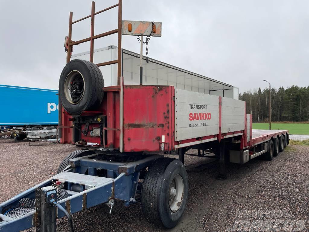 Bodex 4- aks Low loader-semi-trailers