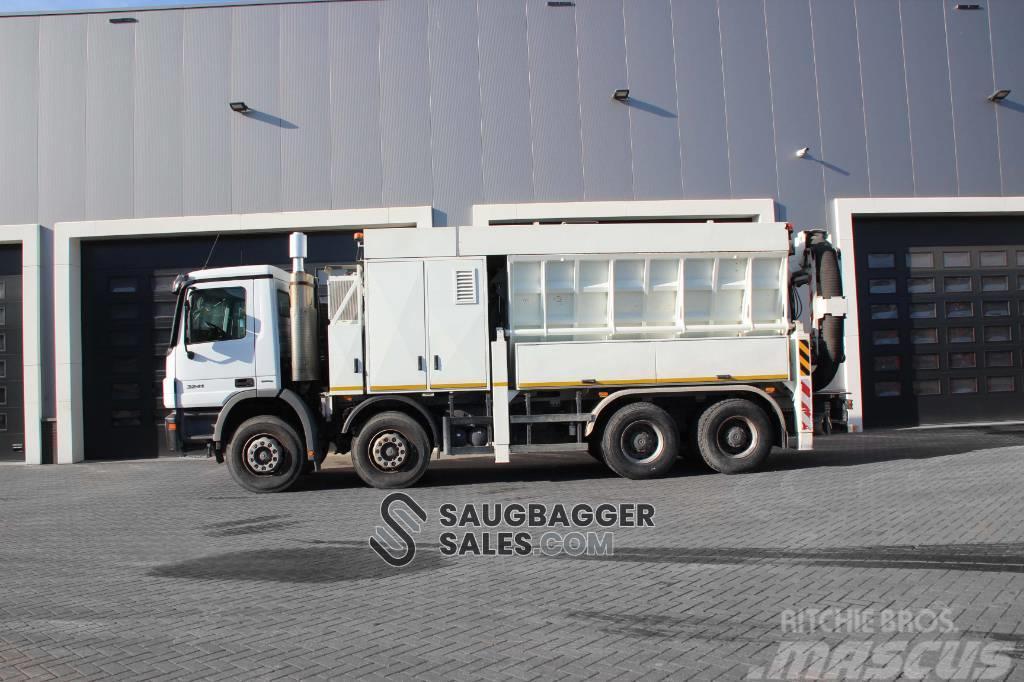 Mercedes-Benz RSP Saugbagger Combi / vacuum trucks