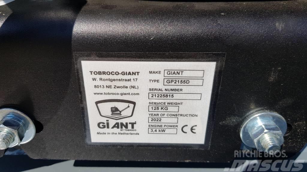 GiANT trilplaat GP2155D Soil compactors