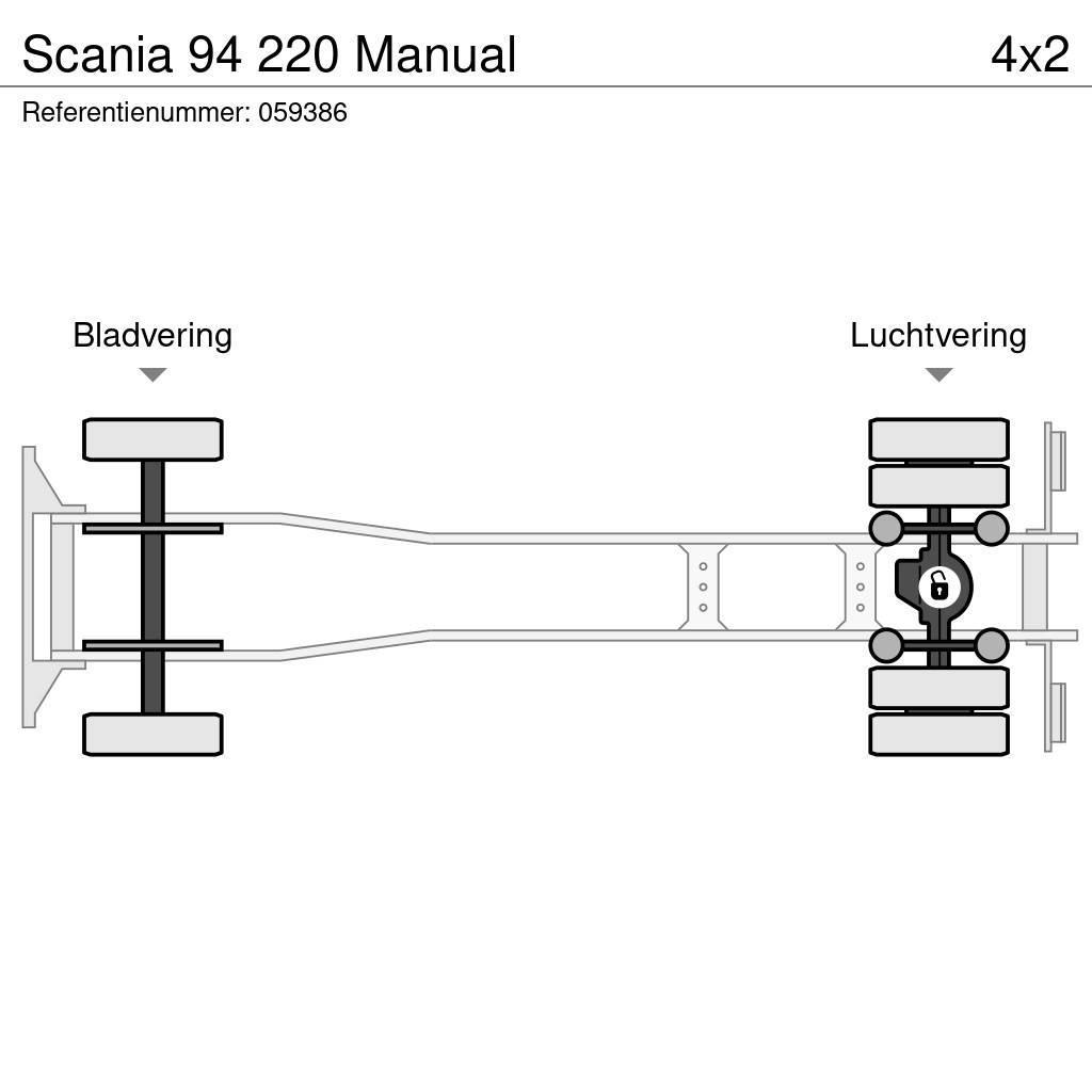 Scania 94 220 Manual Curtainsider trucks