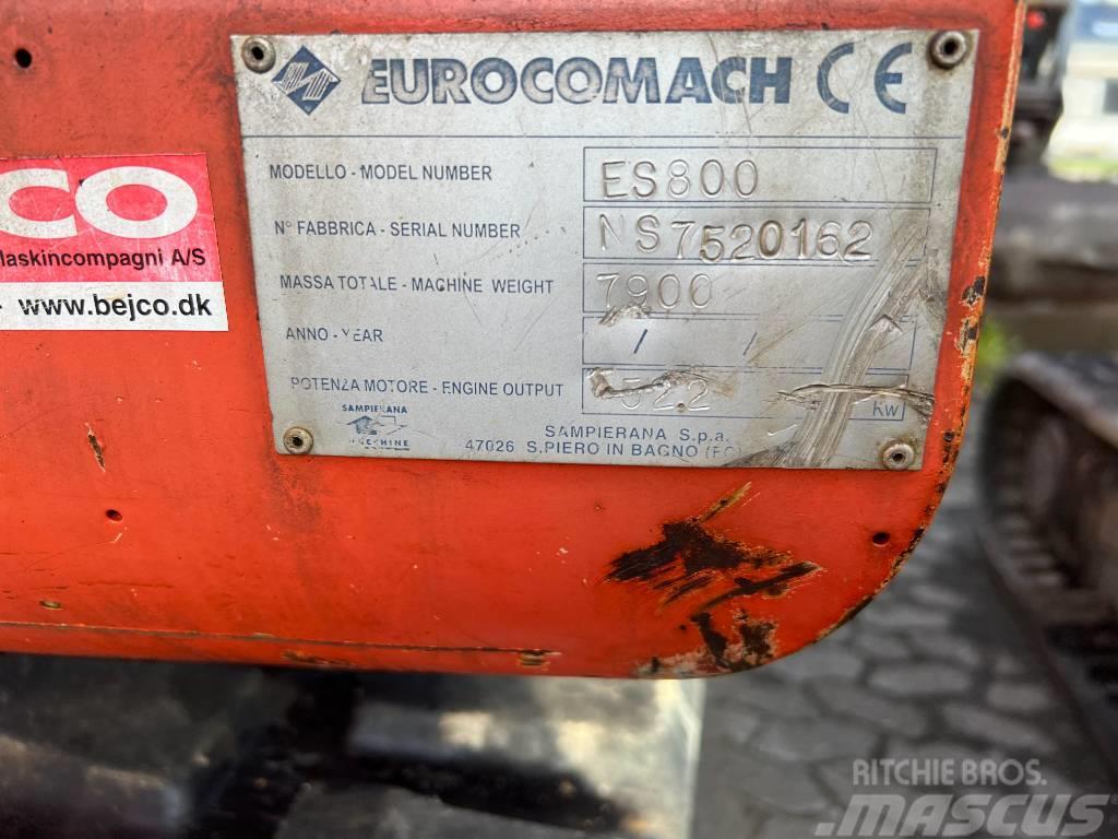 Eurocomach es800 Midi excavators  7t - 12t