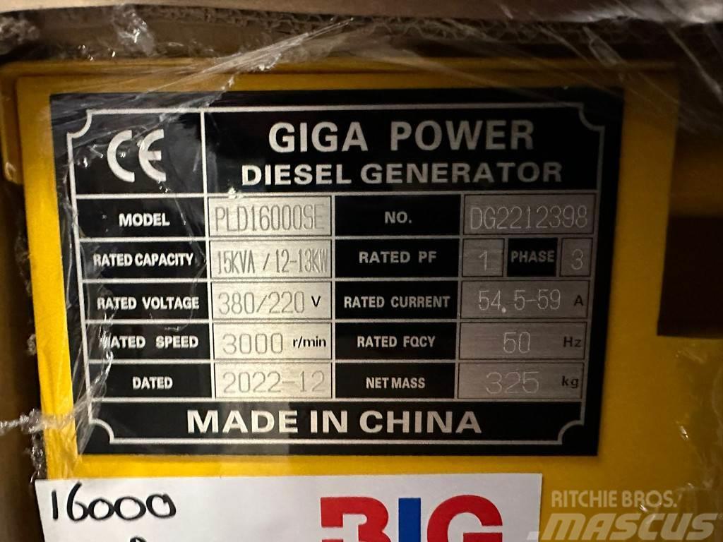  Giga power PLD16000SE 15KVA silent set Other Generators