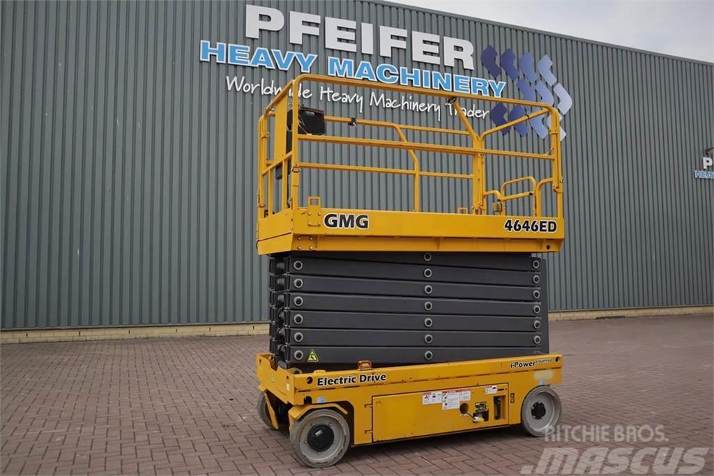 GMG 4646ED Electric, 16m Working Height, 230kg Capacit Scissor lifts