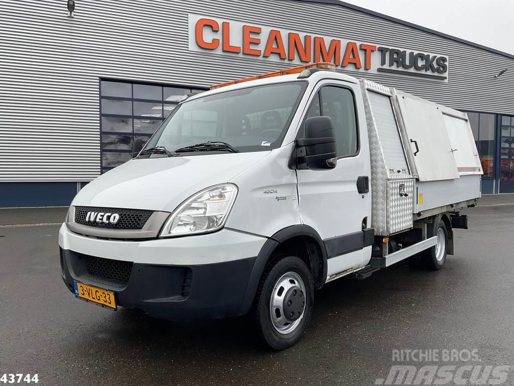 Iveco Daily 40C14G CNG Veegvuil opbouw Waste trucks