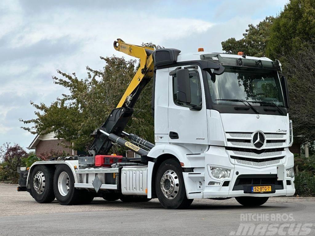 Mercedes-Benz Antos 2545!!EUR6 HAAK/ABROLLKIPPER!!KNICKARM!! Hook lift trucks