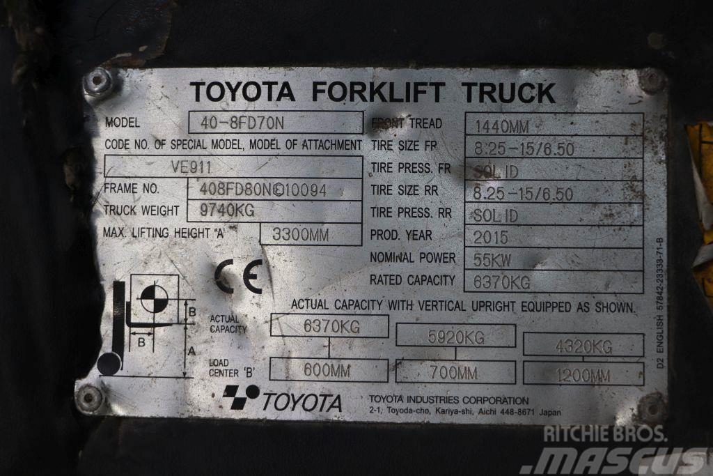 Toyota 40-8FD70N Diesel trucks