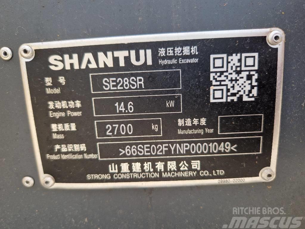 Shantui SE28SR Wheeled excavators