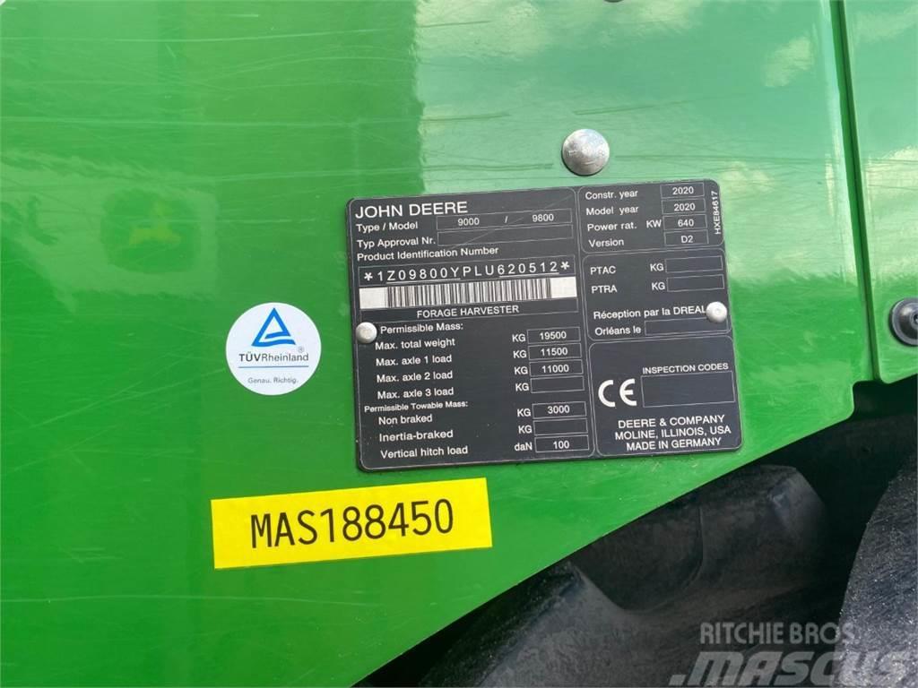John Deere 9800i ProDrive 40 km/h Forage harvesters