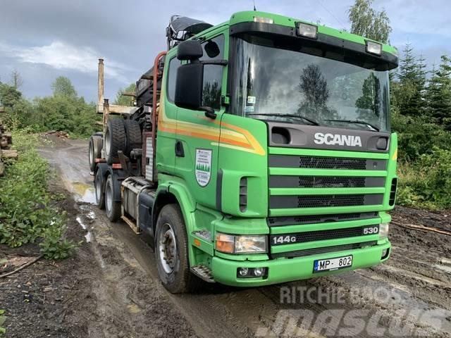 Scania 144-530 Timber trucks