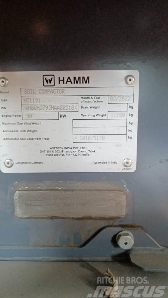 Hamm HC119i Single drum rollers
