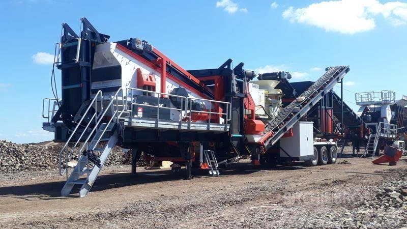 Constmach 150 TPH Mobile Jaw Crushing Plant Mobile crushers