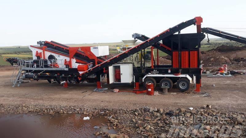 Constmach 150 TPH Mobile Jaw Crushing Plant Mobile crushers