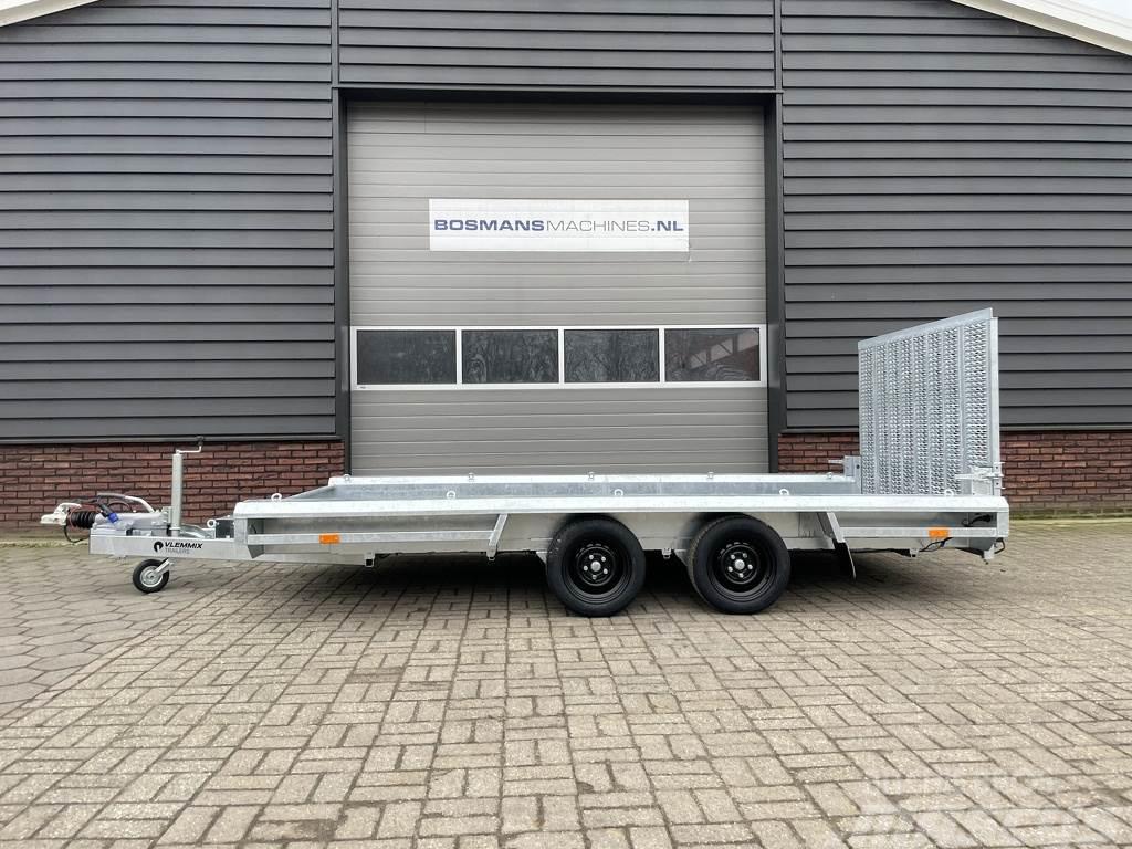  Vlemmix machinetransporter 3500 kg 400 x 180 NIEUW Vehicle transport trailers