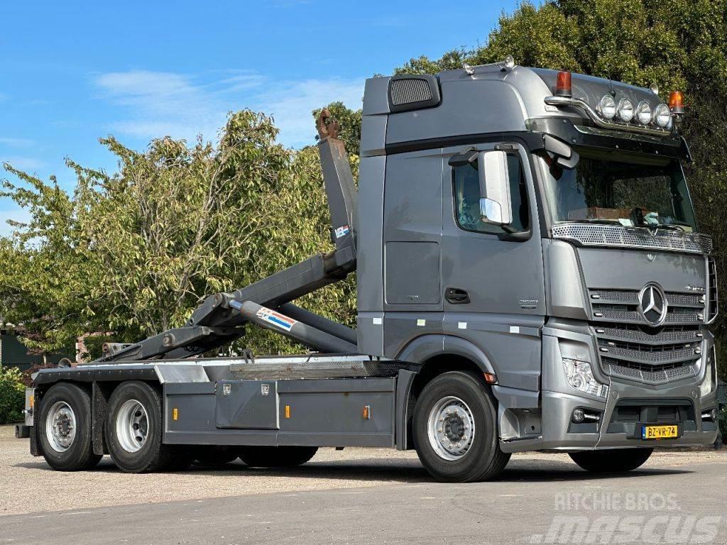 Mercedes-Benz Actros 2551!!EURO6!!HOOKLIFT/CONTAINER/FULL OPTION Hook lift trucks