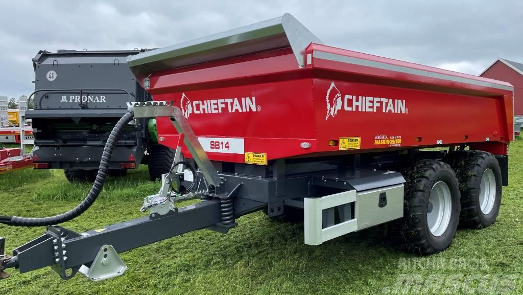 Chieftain Stendumper 14 ton för ramper Tipper trailers