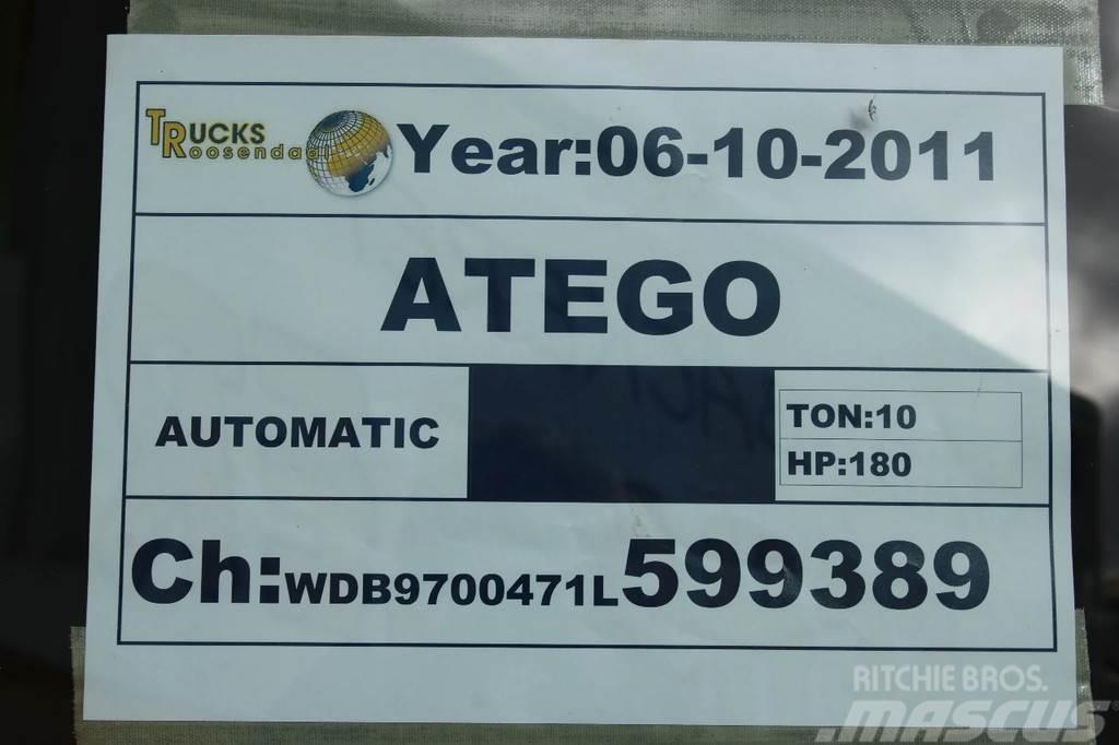 Mercedes-Benz Atego 1018 + EURO 5 + LIFT Box body trucks