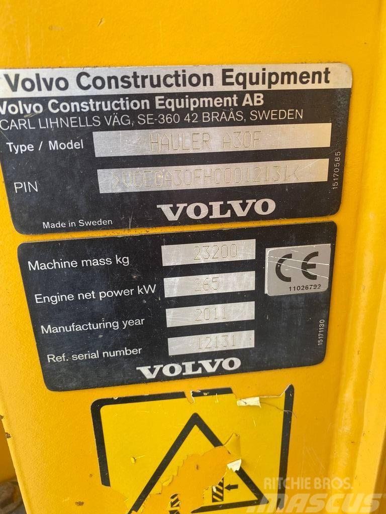 Volvo a30f Articulated Dump Trucks (ADTs)