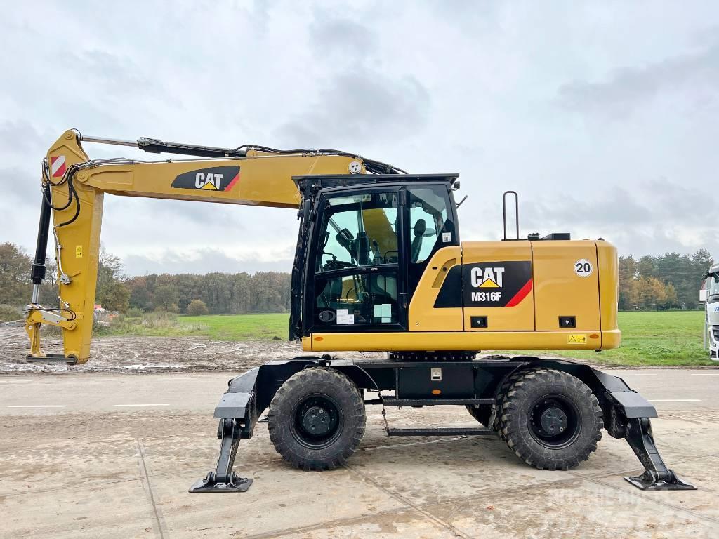 CAT M316F - Excellent Condition / Well Maintained Wheeled excavators