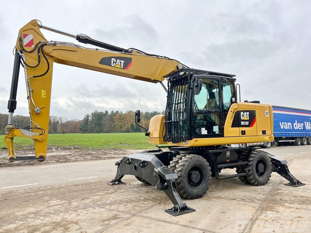 CAT M316F - Excellent Condition / Well Maintained Wheeled excavators
