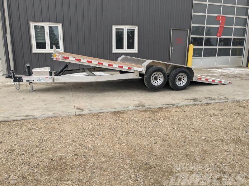  82 x 18' Aluminum Hydraulic Tilt Deck Trailer 82 x Vehicle transport trailers